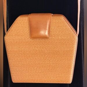 Vintage Valentino straw purse